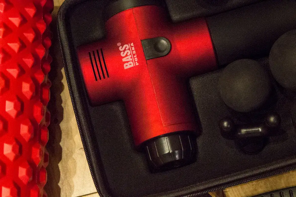 końc&oacute;wka widełki pistolet do masażu kręgosłup