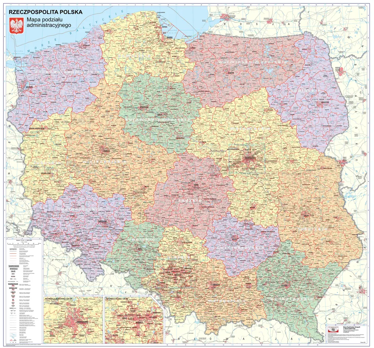 Geoportal.gov.pl mapa podział administracyjny