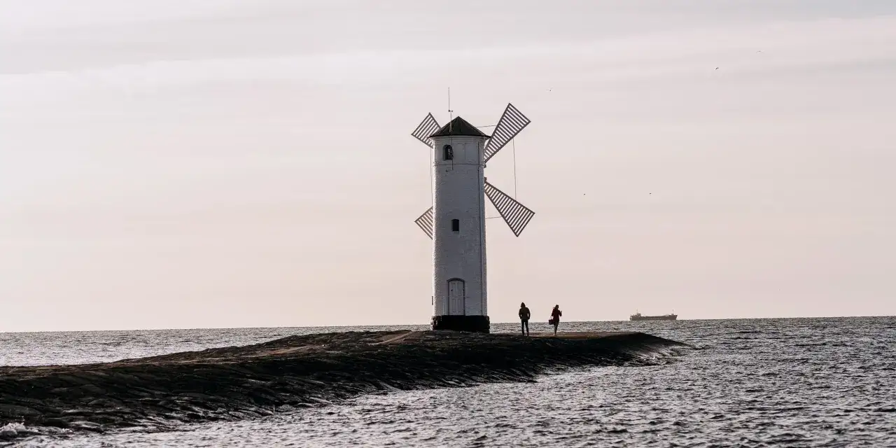 Stawa Młyny Świnoujście, molo Kołobrzeg