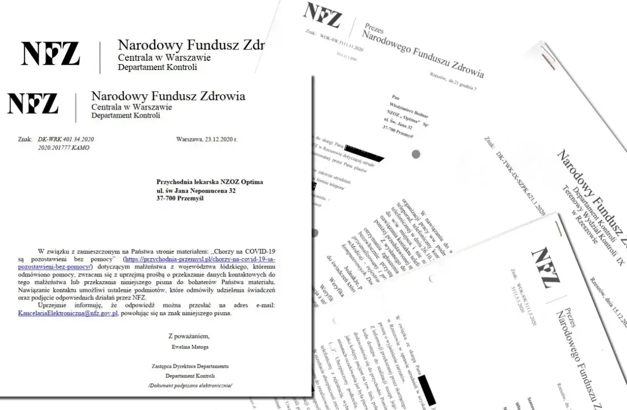 Osoba pisząca skargę, dokumenty prawne