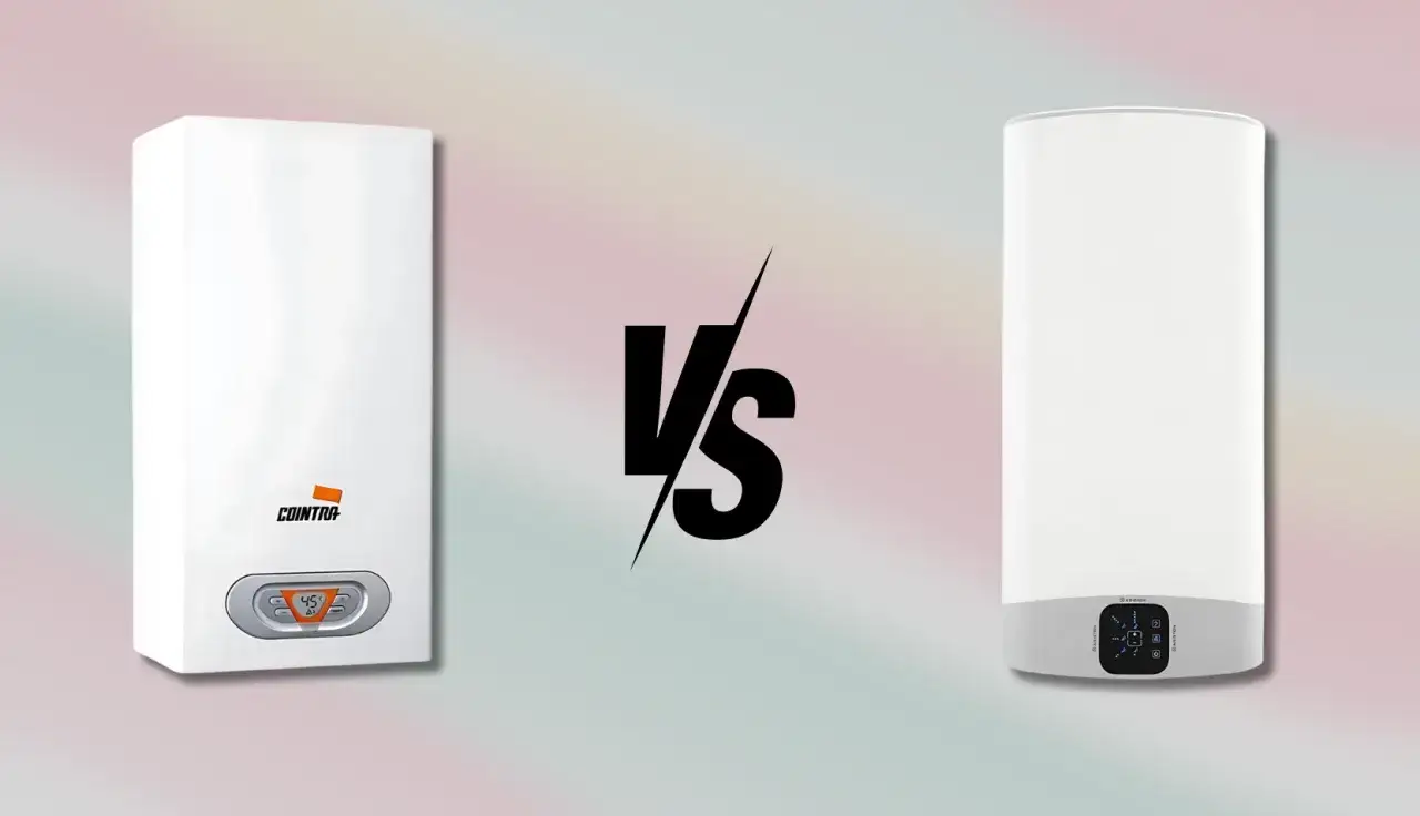 Comparativa: calentador de gas vs. calentador el&eacute;ctrico. Dos aparatos modernos para tu hogar.
