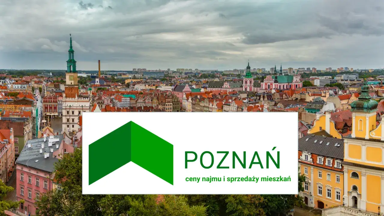 Mapa cenowa Poznania wynajem mieszkań