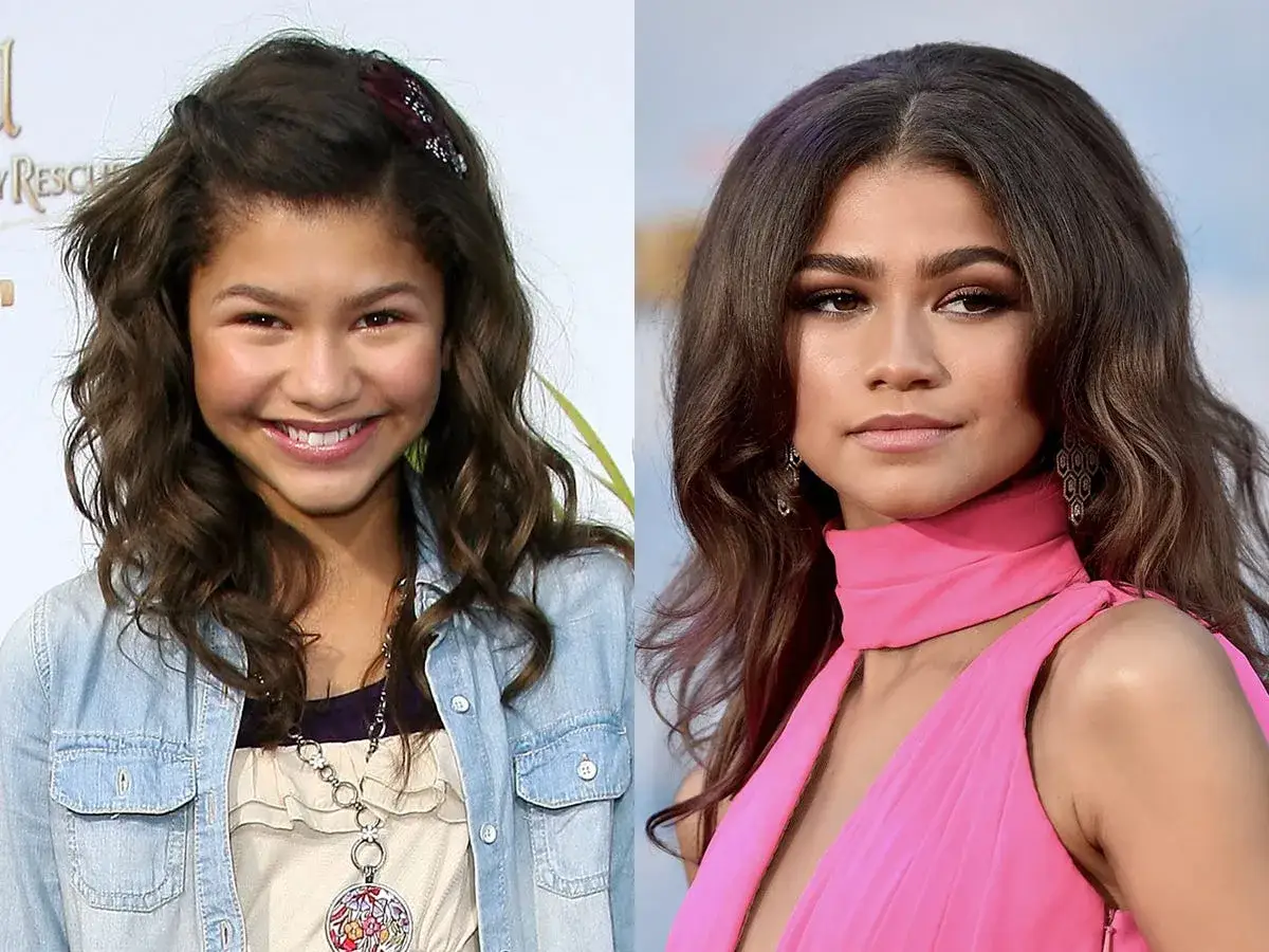 Zendaya: od młodej gwiazdy seriali i program&oacute;w do ikony stylu. Por&oacute;wnanie jej wczesnych i obecnych zdjęć.