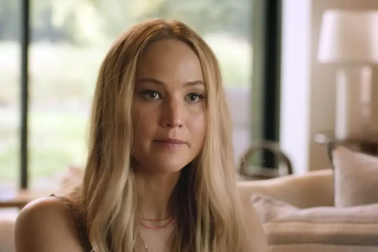 Jennifer Lawrence, znana z filmu 