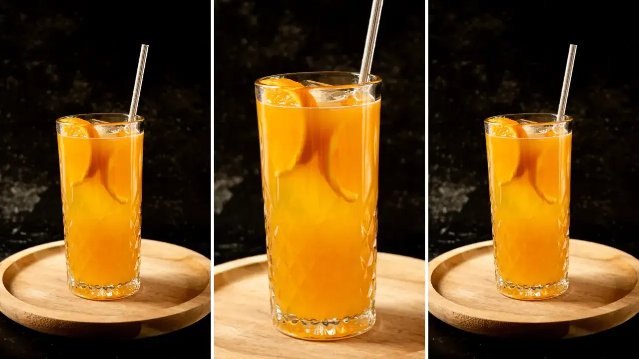 Whisky z sokiem pomarańczowym drink