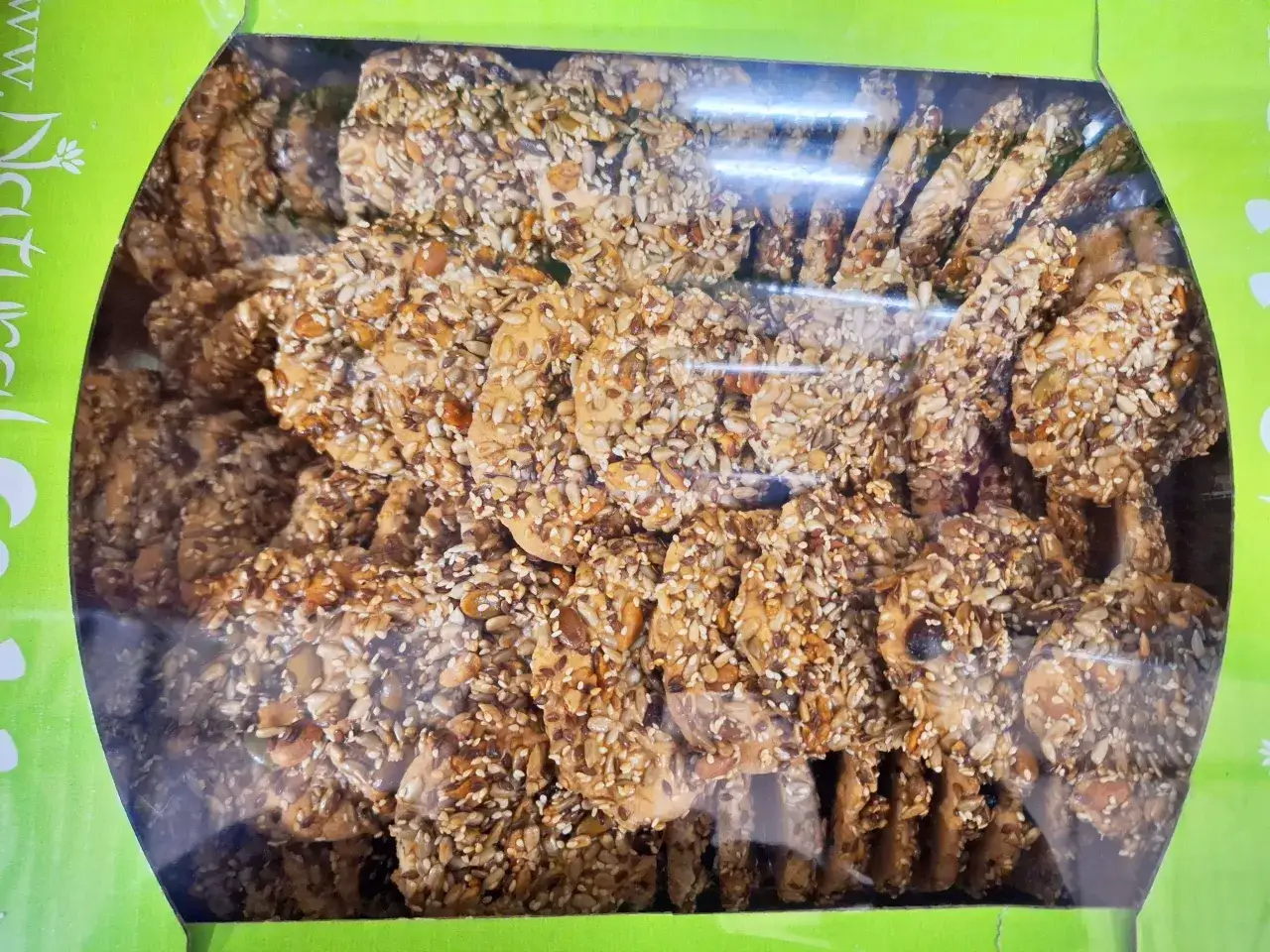 różne ziarna do pieczenia ciastek