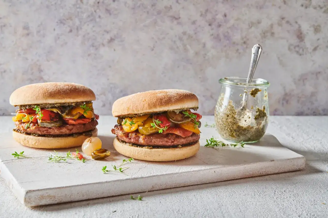 hamburger vegano cotto in padella forno griglia