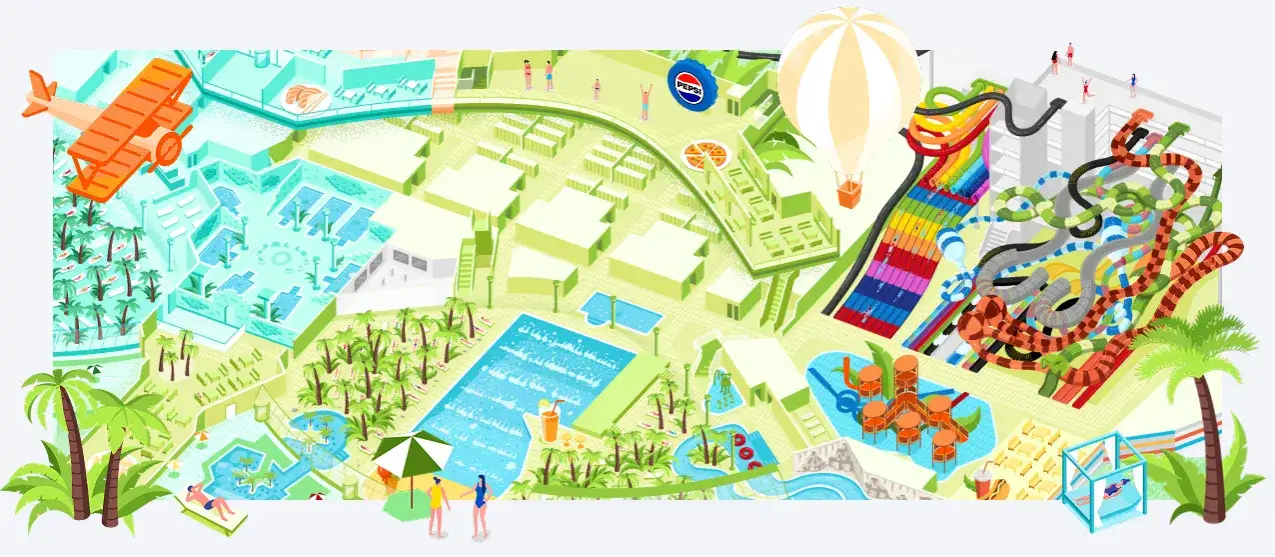 Mapa Suntago Village i Park of Poland