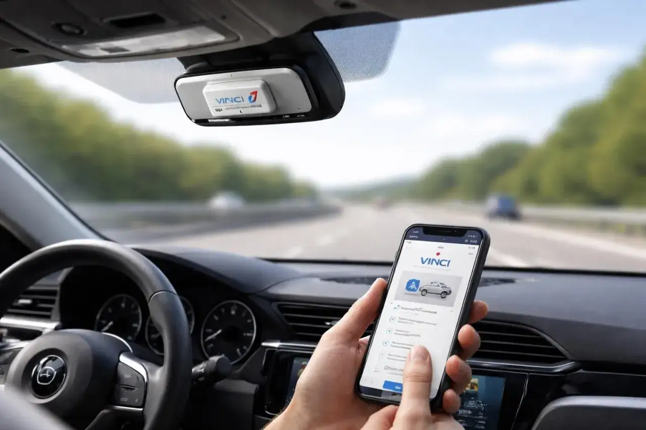 Le badge t&eacute;l&eacute;p&eacute;age VINCI ne fonctionne plus. L'application mobile affiche un probl&egrave;me.
