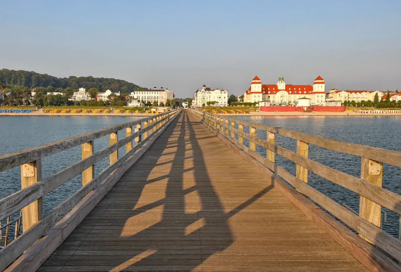 Binz Seebr&uuml;cke B&auml;derarchitektur