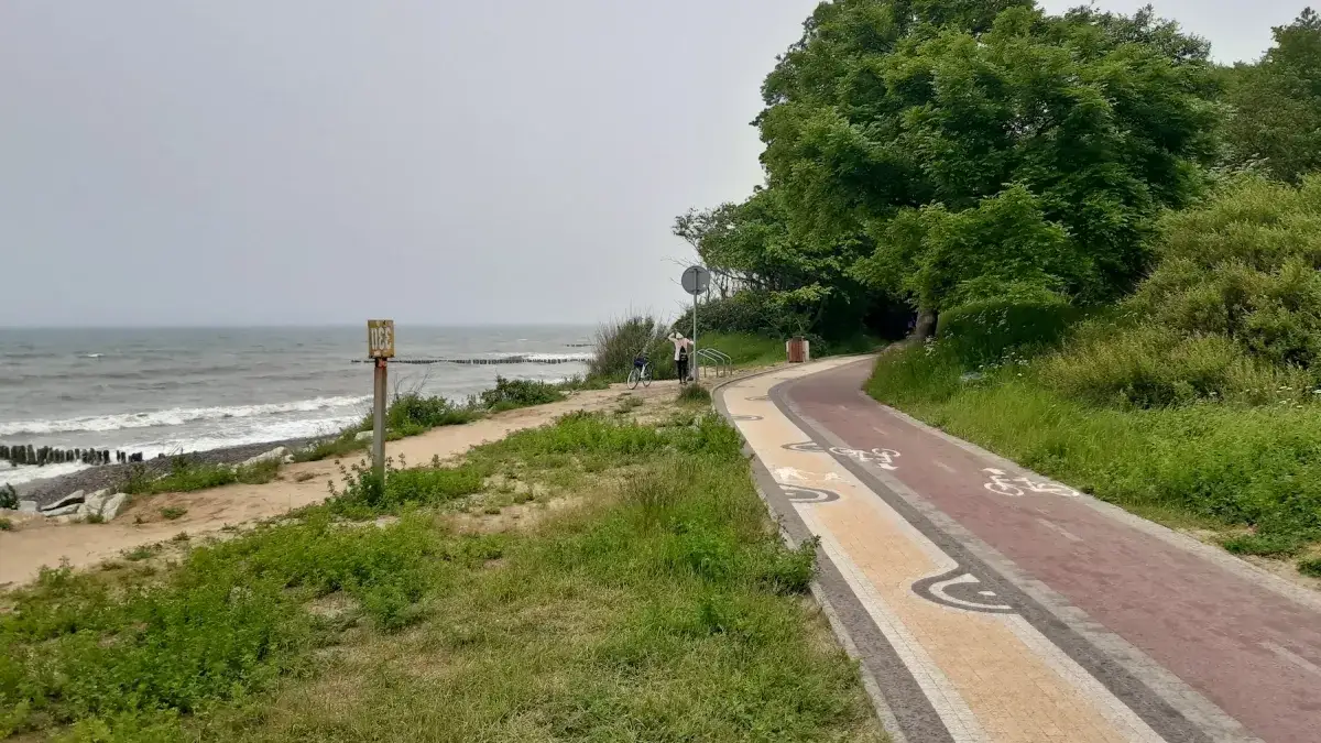 Velo Baltica Ustronie Morskie szlak rowerowy