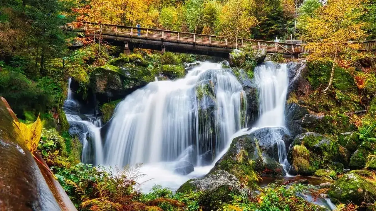 Wodospady Triberg Blackforest