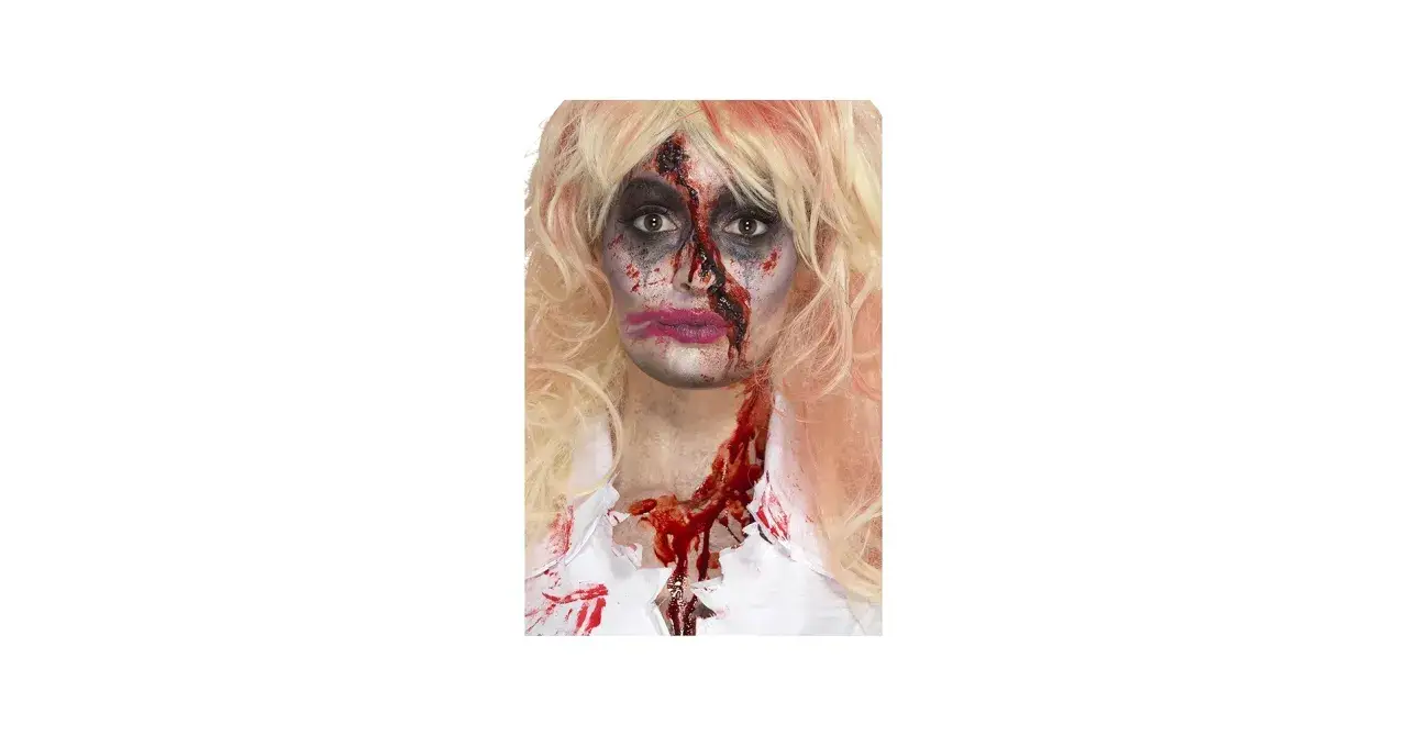 Halloween Krankenschwester Make-up Teint Basis