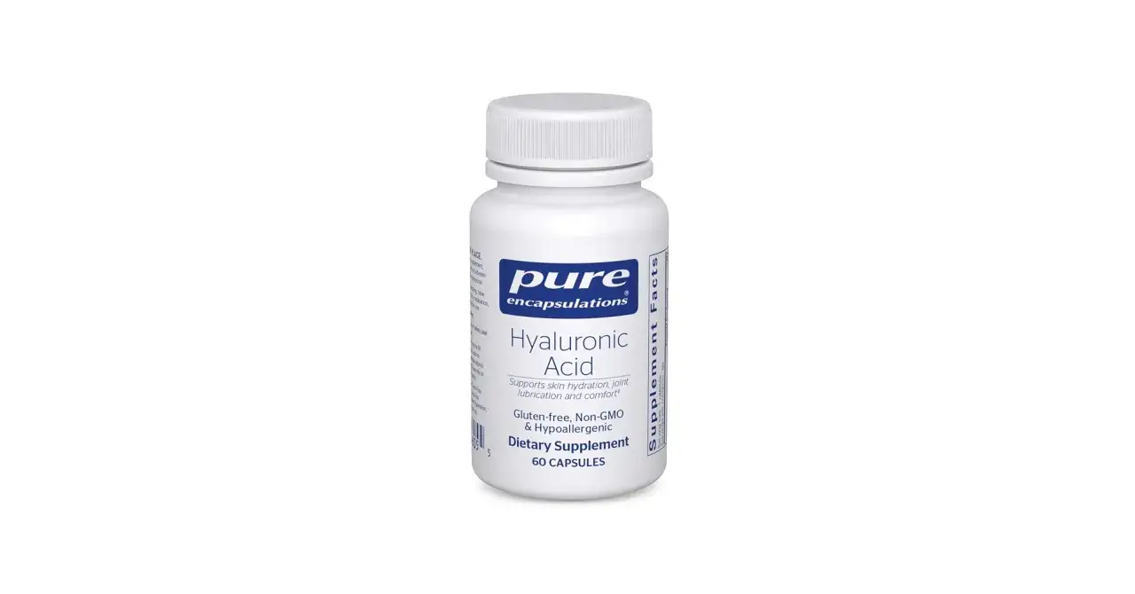Integratore di acido ialuronico per bocca, 60 capsule. Supporta idratazione pelle, articolazioni e comfort. Funziona!