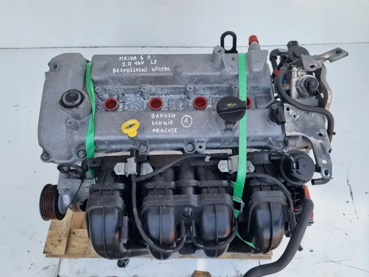 Silnik Mazda 6 2.0 benzyna, 16V LF, z bezpośrednim wtryskiem.
