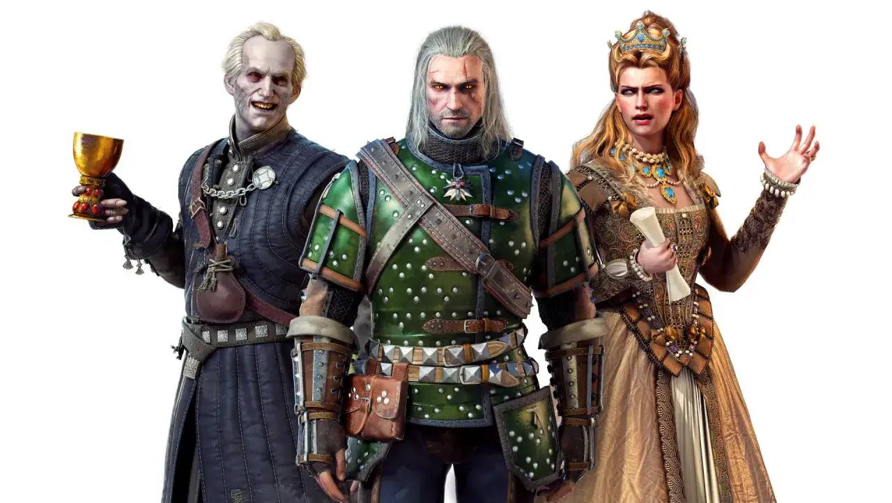 Geralt, Olgierd i Anna w nowym dodatku Wiedźmin 3.