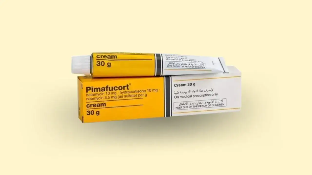 Pimafucort maść 30g, krem z antybiotykiem i kortykosteroidem. Stosowany na receptę.