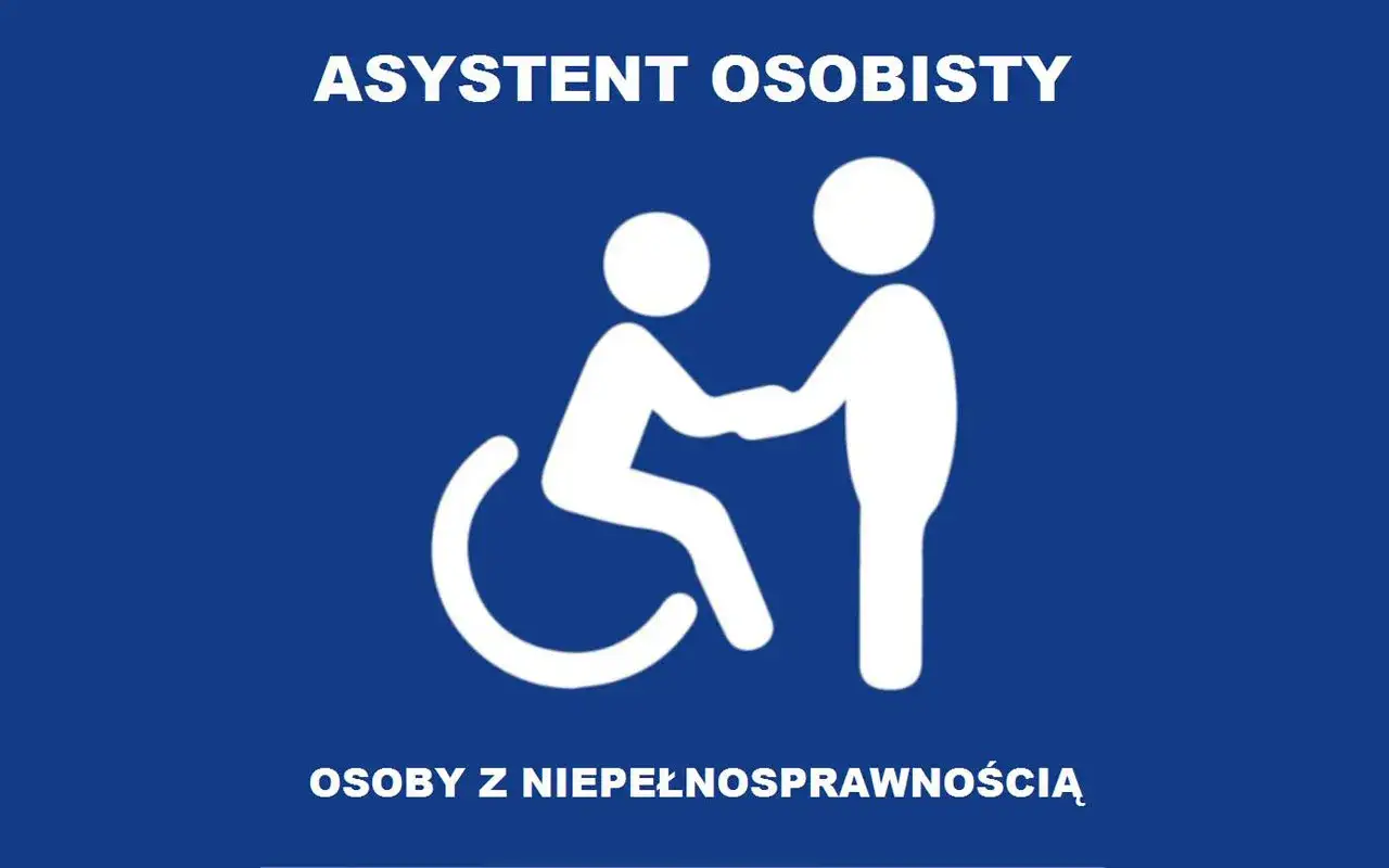 Asystent osoby niepełnosprawnej 2026: symbol pomocy dla osób z niepełnosprawnością, wsparcie w codziennym życiu.