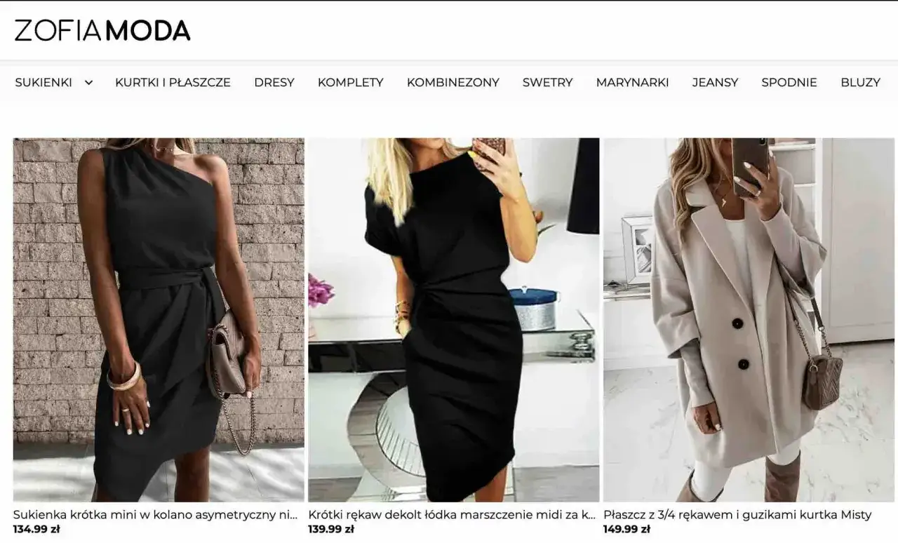 Eleganckie sukienki i płaszcze ze sklepu ZOFIA MODA. Sprawdź arlento opinie i wybierz coś dla siebie.