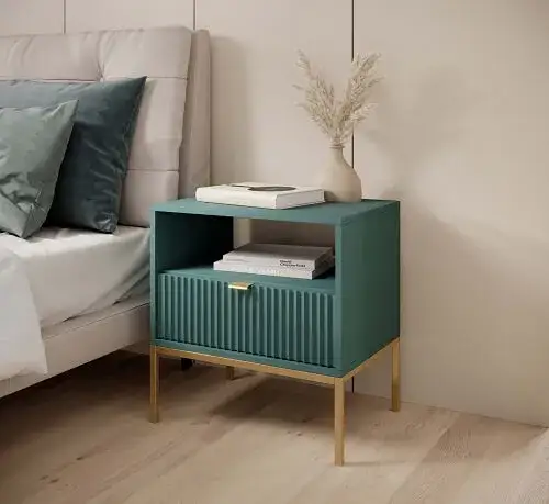 Zdjęcie Co zamiast szafki nocnej? 10 stylowych i praktycznych rozwiązań