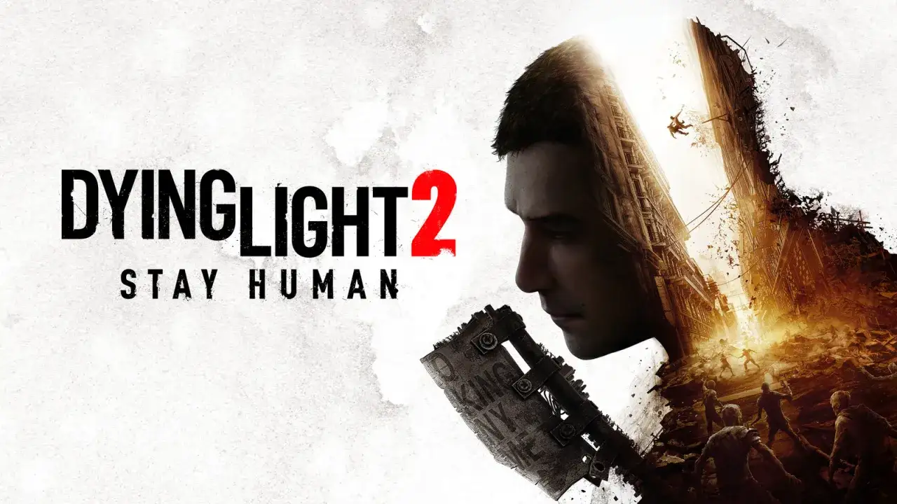 Dying Light 2 Stay Human – sprawdź, czy Twój sprzęt spełnia wymagania gry. Na grafice postać z bronią i zniszczone miasto.