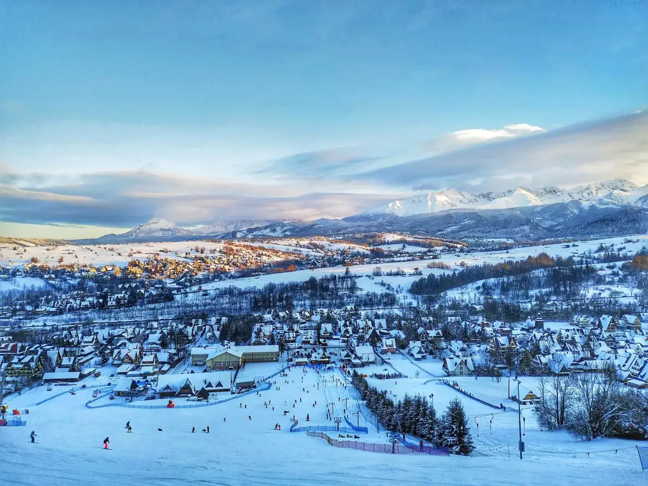 Zakopane Harenda widok na góry