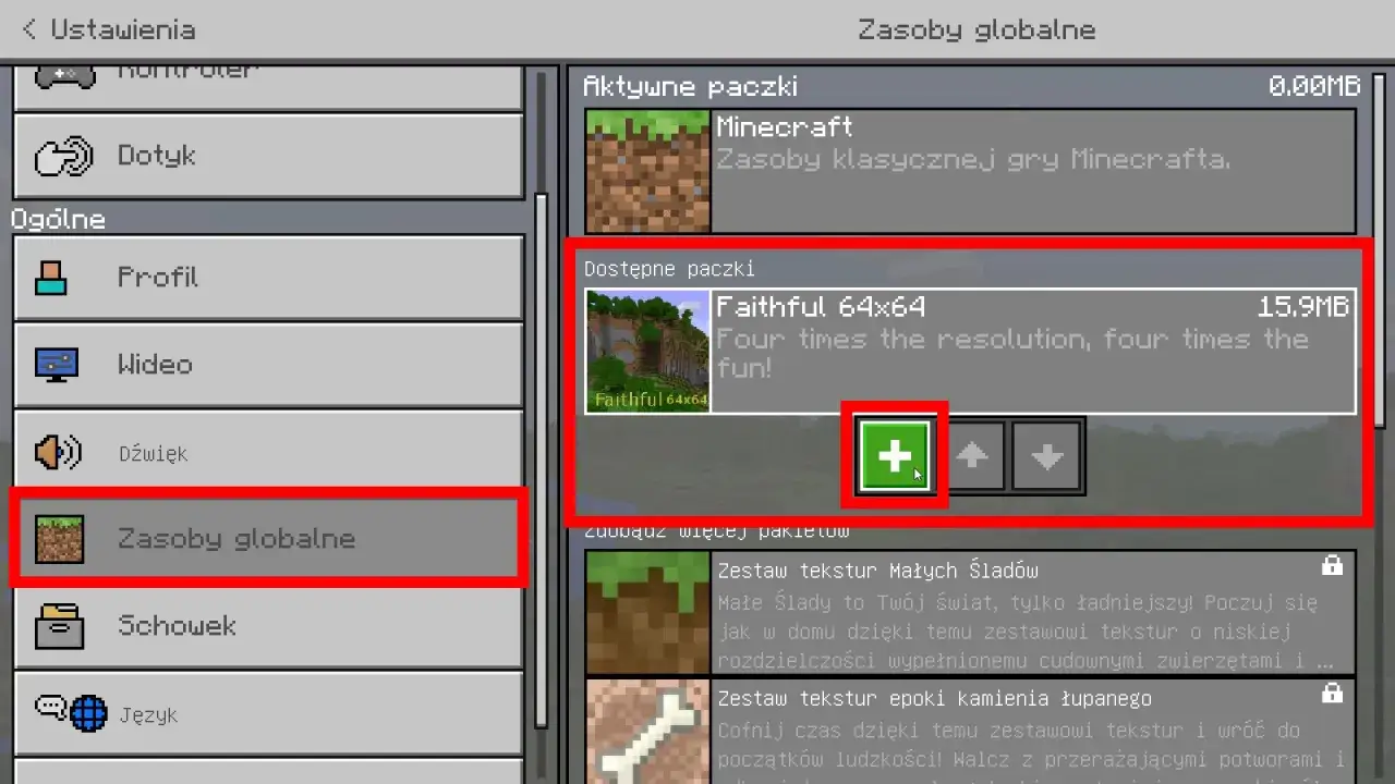 Jak pobrać texture pack do Minecraft? Wybierz 