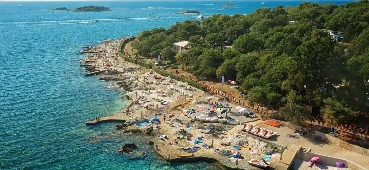 Chorwacja kemping nad morzem