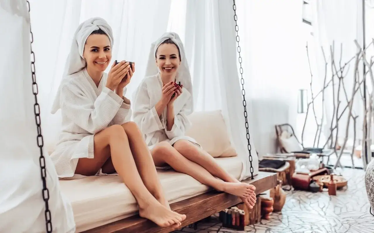 para w spa, przyjaciółki w spa, wspólny relaks