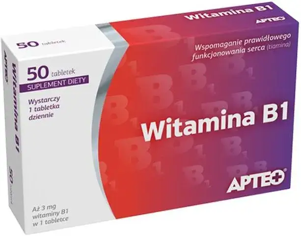 r&oacute;żnice witamina B1 lek suplement