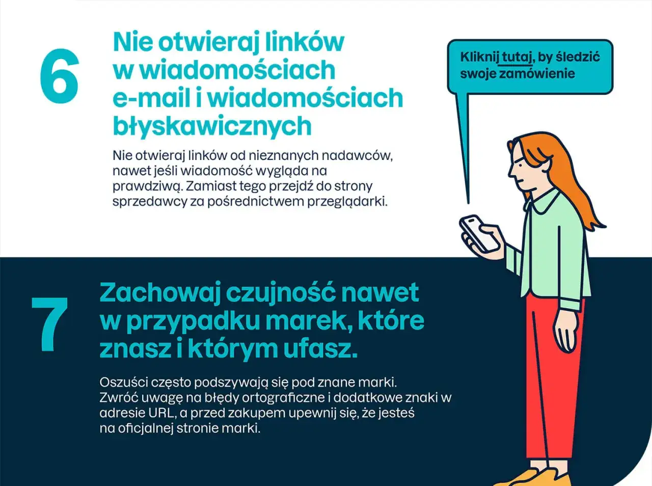 Jak kupować na OLX bezpiecznie? Nie otwieraj linków z nieznanych źródeł, nawet jeśli wyglądają na prawdziwe. Zachowaj czujność, sprawdzaj adresy URL i błędy.