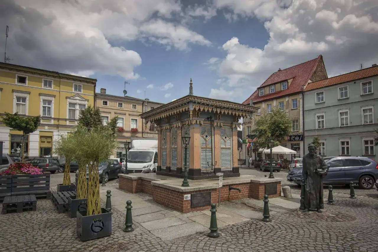 Grodzisk Wielkopolski Rynek Studnia Bernarda