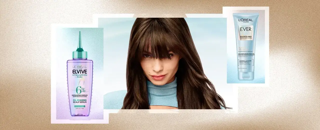 Scopri i rimedi capelli grassi: siero Elvive Hyaluron + Pure e shampoo Ever Pure per capelli puliti e leggeri.