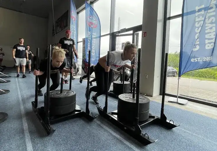 CrossFit box Białystok wnętrze