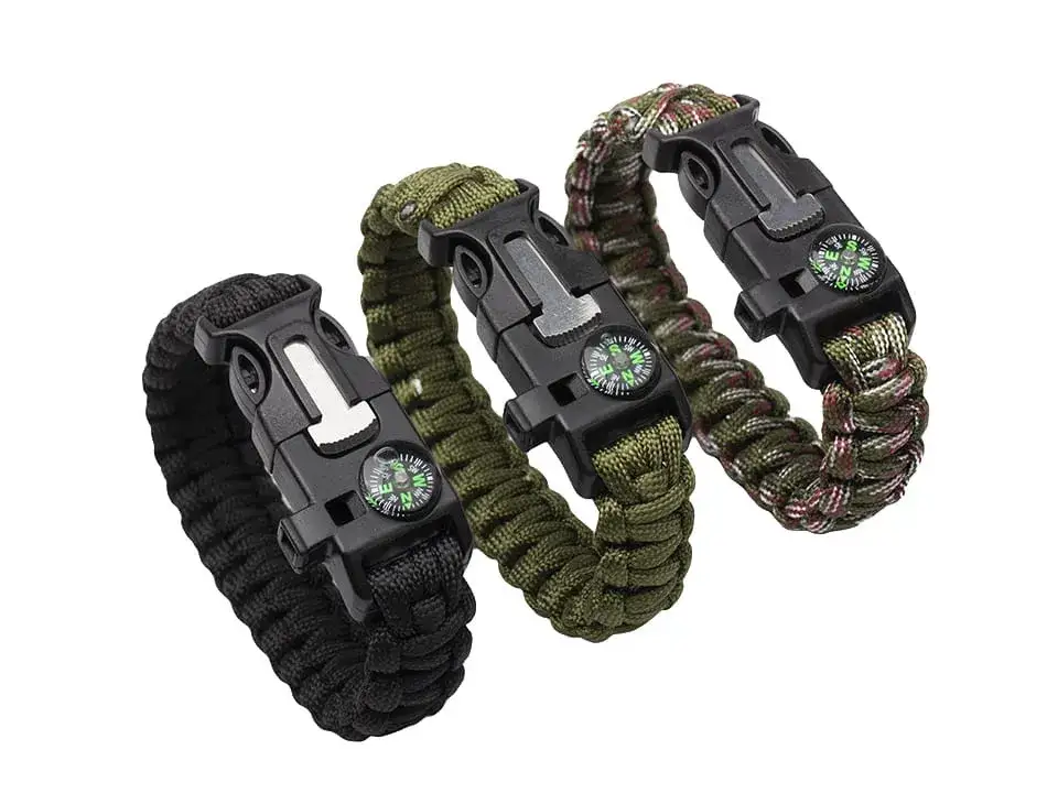 materiały do bransoletki paracord