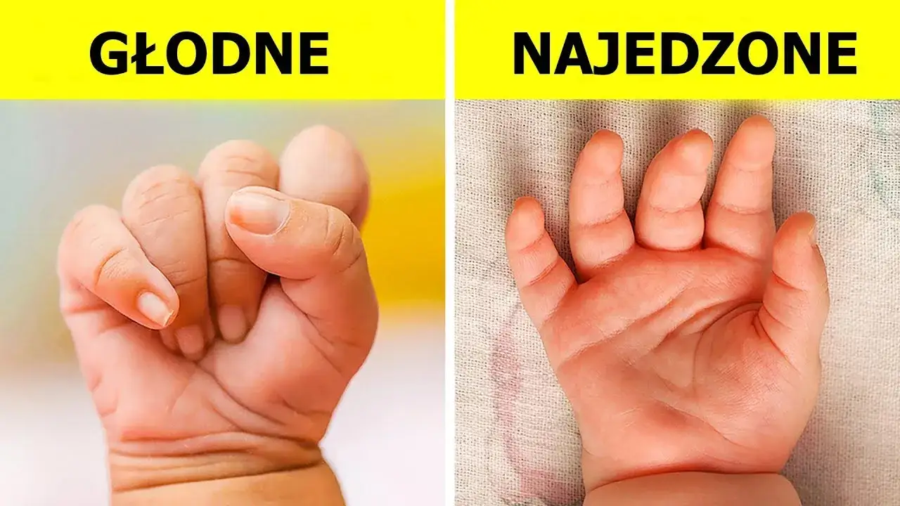 szczęśliwe najedzone dwumiesięczne niemowlę