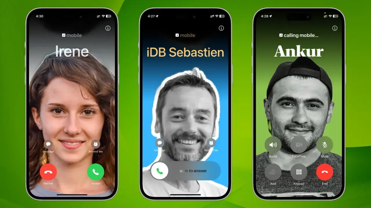Zobacz, jak łatwo jest jak dodać zdjęcie do kontaktu na telefonie, dzięki tym przykładom ekranów połączeń.