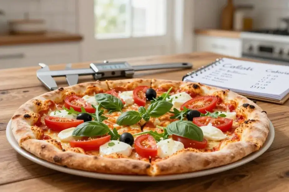 porównanie kaloryczności pizza mrożona domowa pizzeria