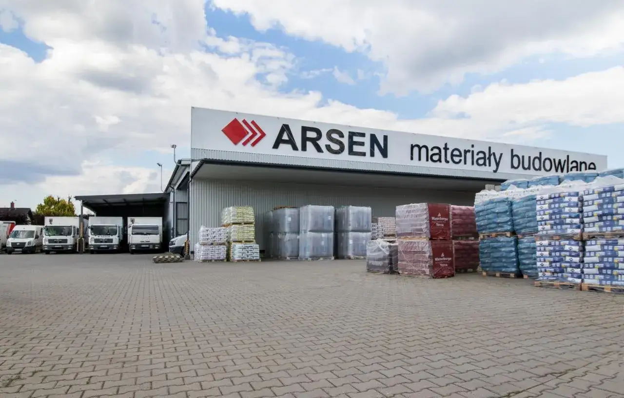 Skład budowlany ARSEN materiały budowlane. Sprawdź godziny otwarcia i zaopatrz się w materiały budowlane.