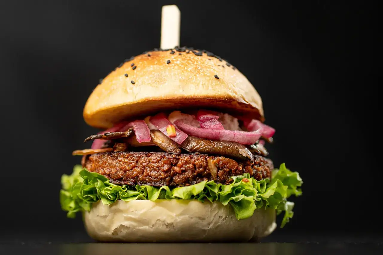 hamburger vegano perfetto non si sfalda