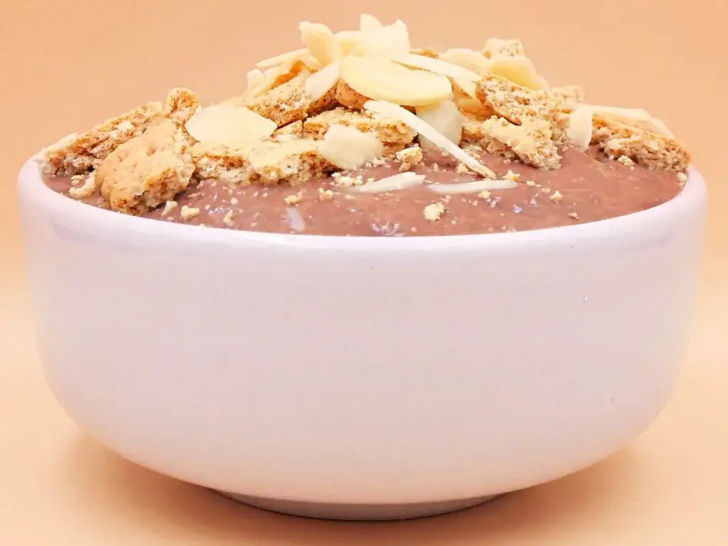 składniki na pudding proteinowy