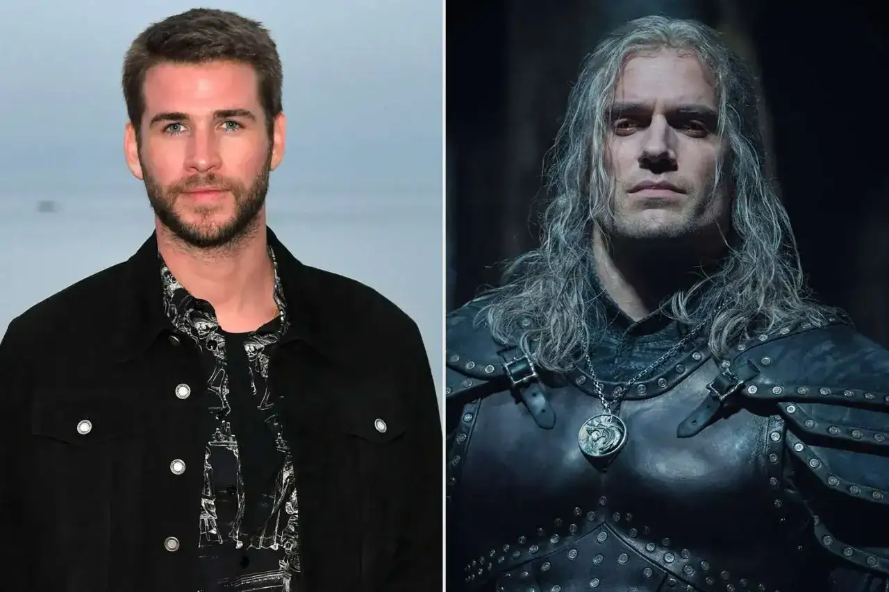Liam Hemsworth i Henry Cavill – nowa i stara obsada Wiedźmina.