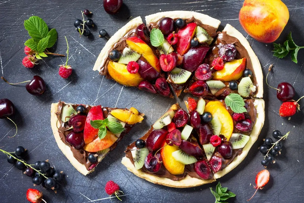 pizza sucrée originale