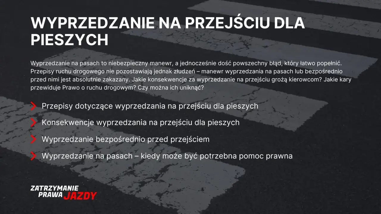 Wyprzedzanie na pasach jest zabronione. Dowiedz się, jaki mandat za wyprzedzanie na pasach grozi kierowcom i jakie są konsekwencje.