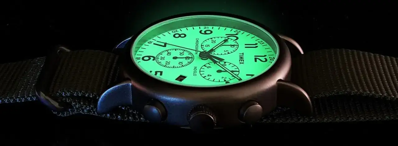 Męskie zegarki Timex z podświetleniem INDIGLO