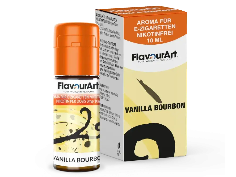 verschiedene Vanilledufttypen Aromen