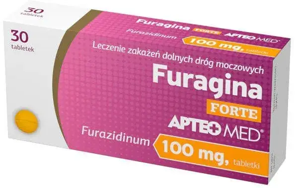 Leki furagina opakowania