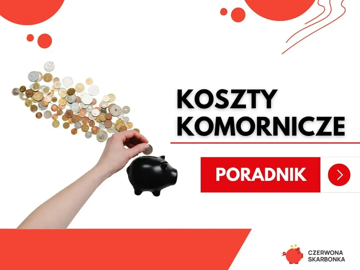 Ręka wrzuca monetę do świnki-skarbonki. Tekst: 