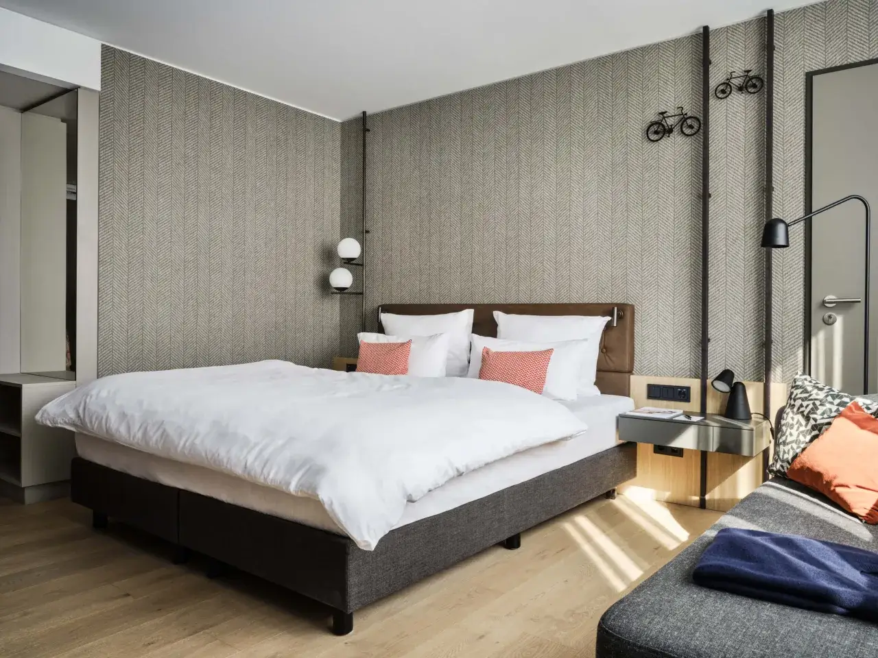 Atlantic Hotel Münster Zimmer Superior stilvoll eingerichtet