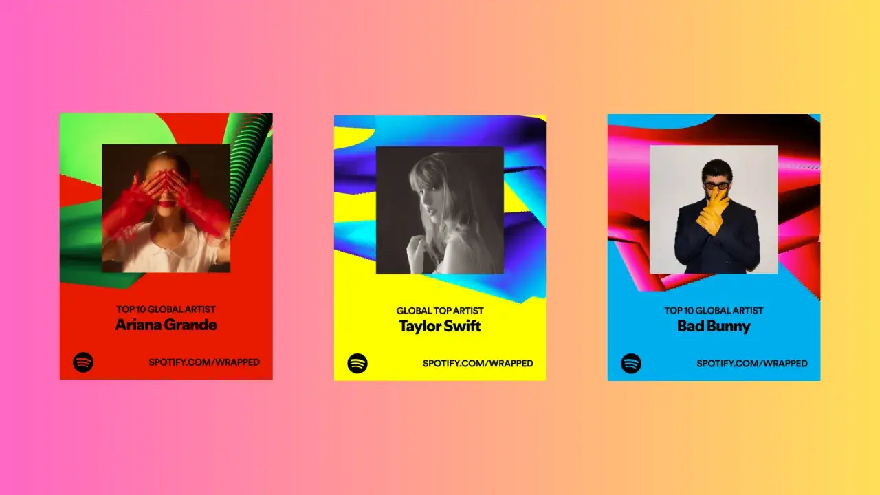 Ariana Grande, Taylor Swift i Bad Bunny – najpopularniejsi artyści na Spotify.